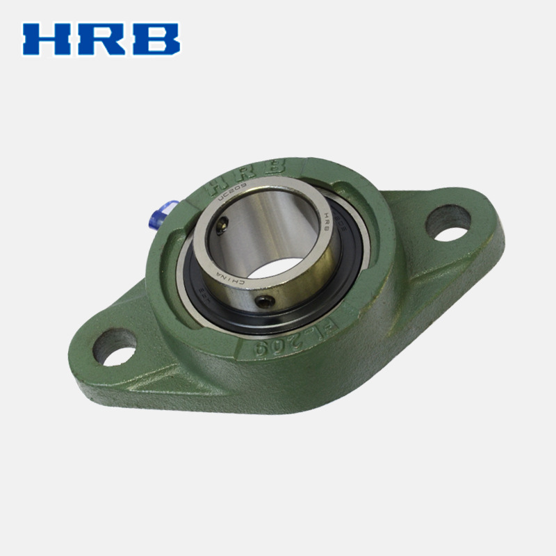 HRB UCFL209 哈尔滨轴承带座外球面带座菱形 L90509  品牌直销