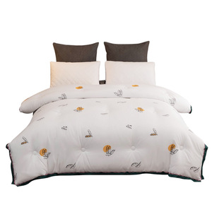 艾草抗菌被子冬被2020冬季加厚保暖宿舍单双人被芯防螨礼品被批发