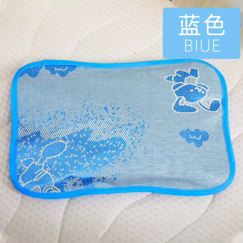 Silk cooling mat for baby, cartoon set, 2 piece set