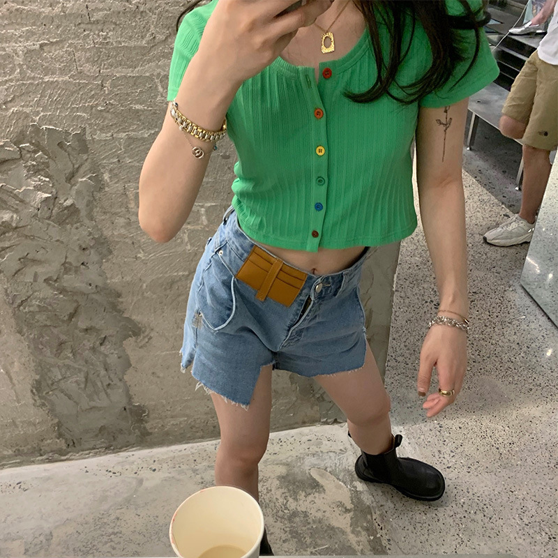 Pantalon léger femme en cow-boy - Ref 3429970 Image 9