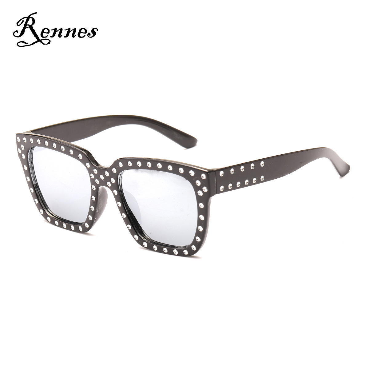 2020 Nuevo Marco grande chapado rhinestone gafas de sol de moda europea y americana gafas de sol transfronterizas venta rápida gafas personalizadas 1146