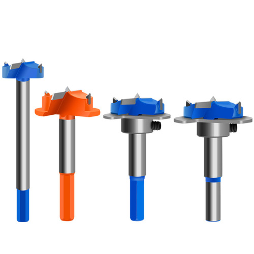 Cabinet hinge drill bit 35mm hard alloy woodworking hole saw split positioning drill bit hinge cigarette pipe adjustable