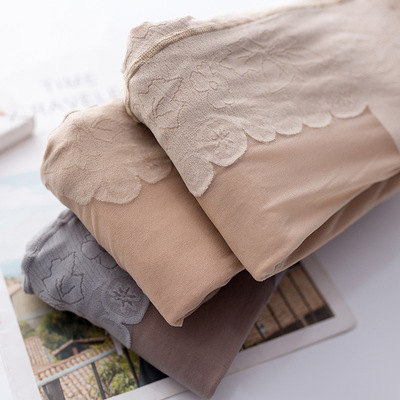 裸腿袜神器女秋冬加绒任意剪显瘦光腿袜双层肉色性感打底裤连裤袜