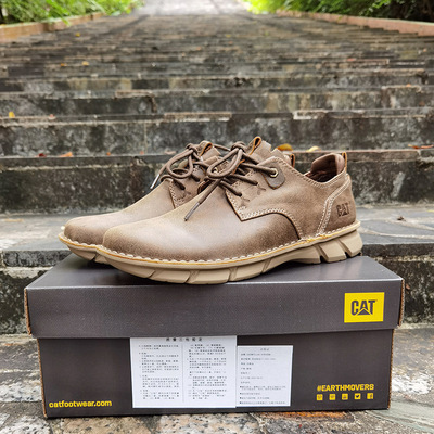 工厂直销外贸男鞋真皮户外休闲皮鞋尾单旅游徒步登山男士运动鞋