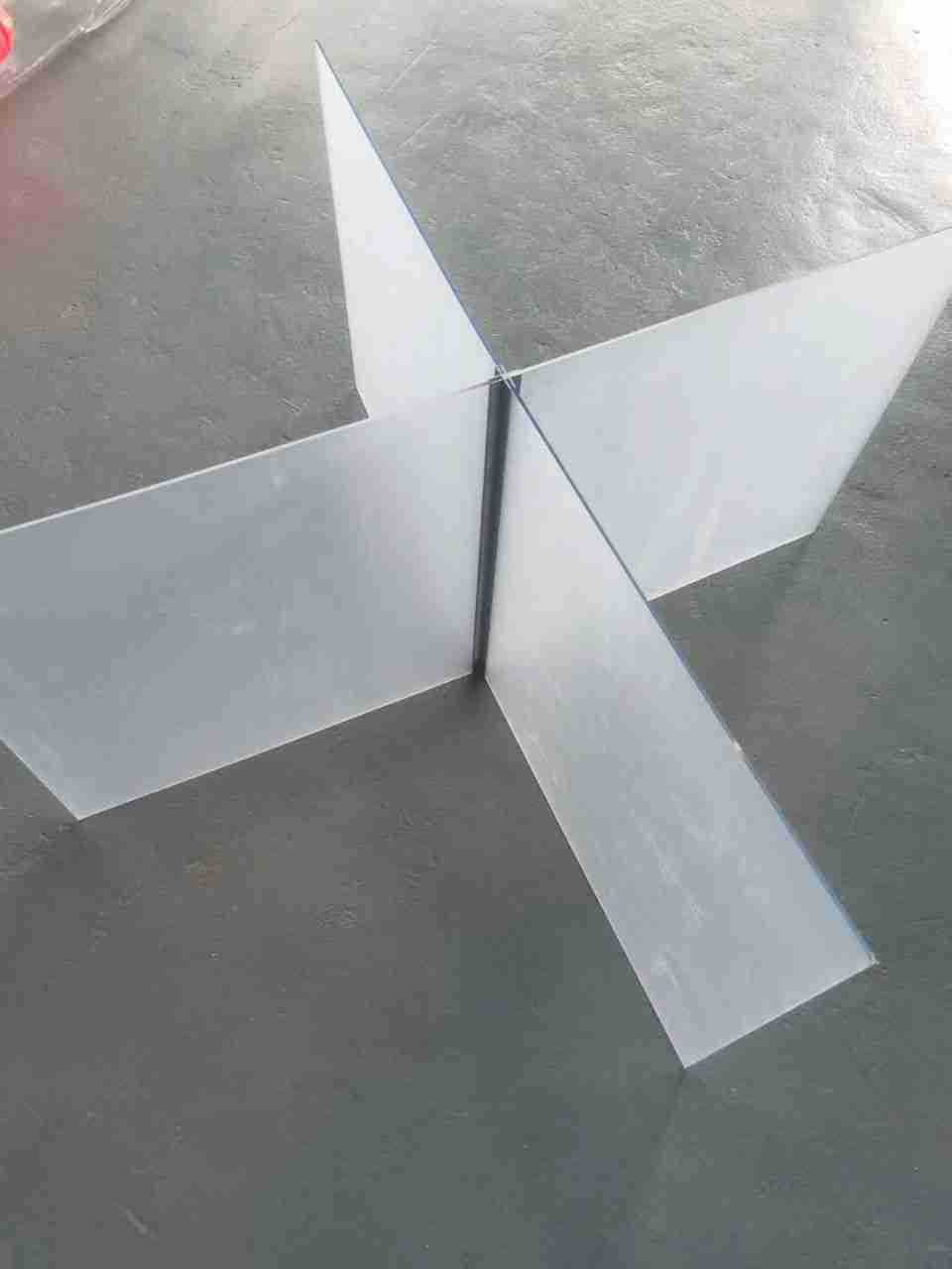 厂家定制办公室防护挡板美甲店复工隔板透明亚克力防飞沫隔离板