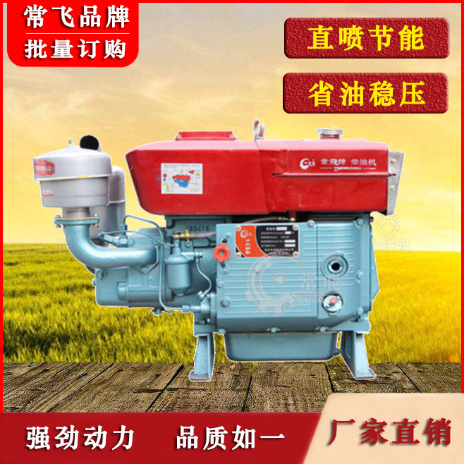 常州单缸柴油机 水冷ZS1110 手摇 18马力 常飞牌 厂家直销
