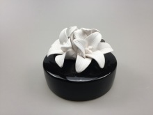 陶瓷创意家居装饰摆件香薰空气净化芬芳精油挥发器工艺品黑陶