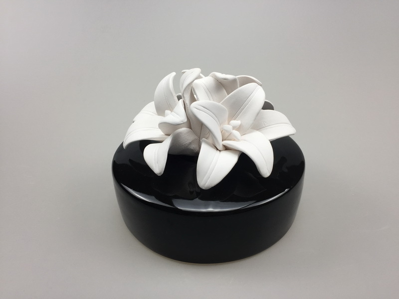 陶瓷创意家居装饰摆件香薰空气净化芬芳精油挥发器工艺品黑陶