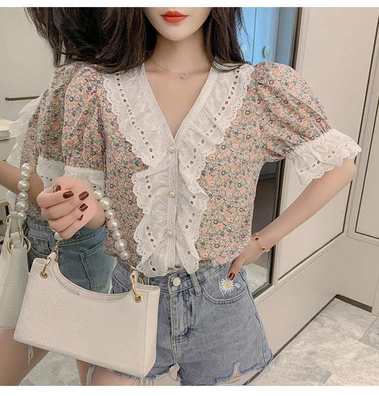 Chemisier en Mousseline de soie - Ref 3429343 Image 26