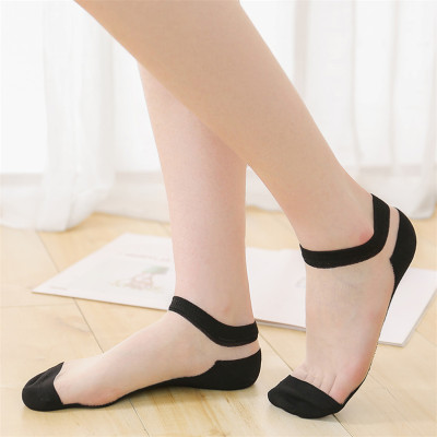 Manufactor Direct selling Hong Si pure cotton Silk stockings Sweat Deodorant non-slip Low Shallow mouth Large Socks