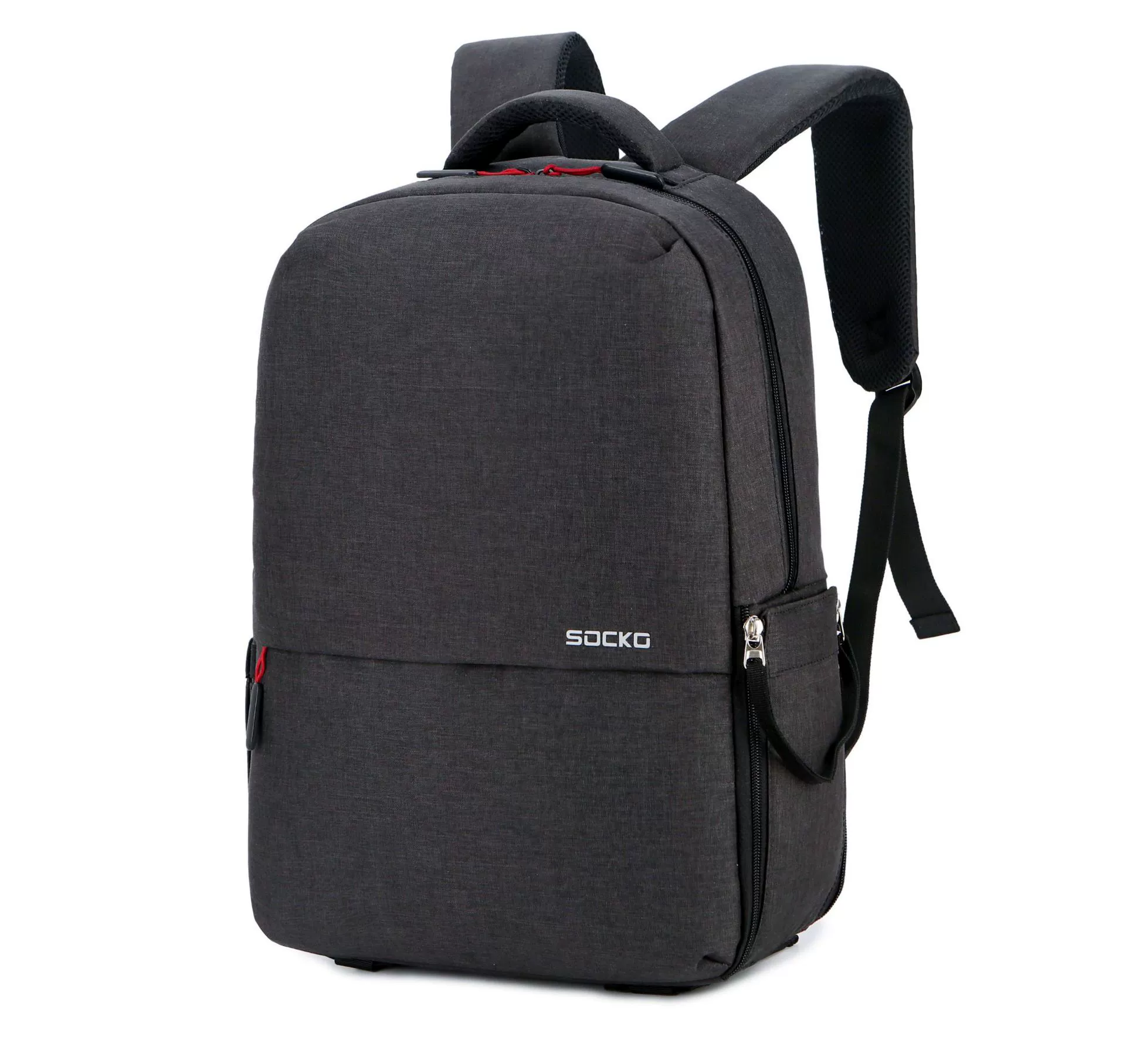 Camera bag, backpack, laptop, worn on the shoulder