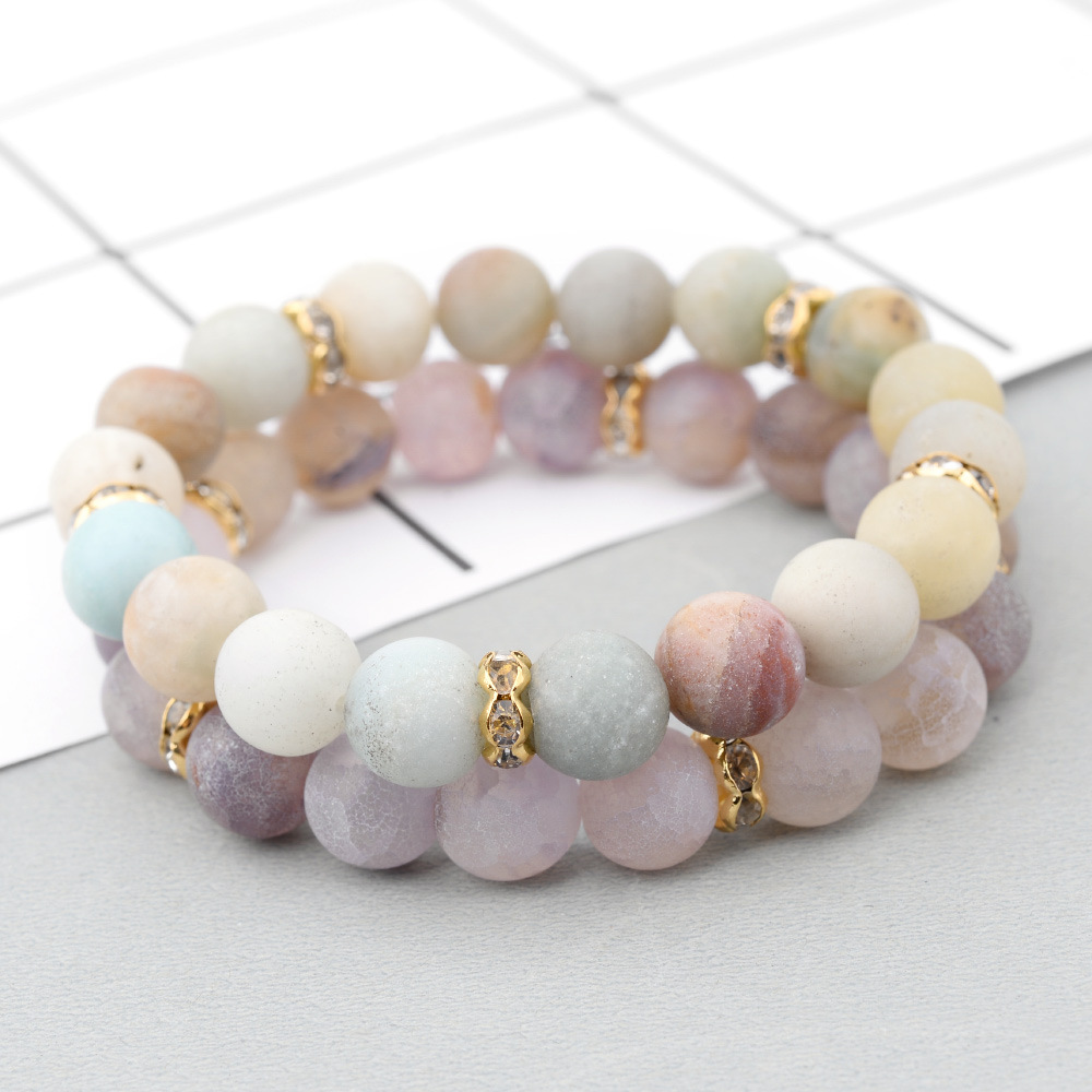 Fashion Ball Agate Bracelets display picture 4