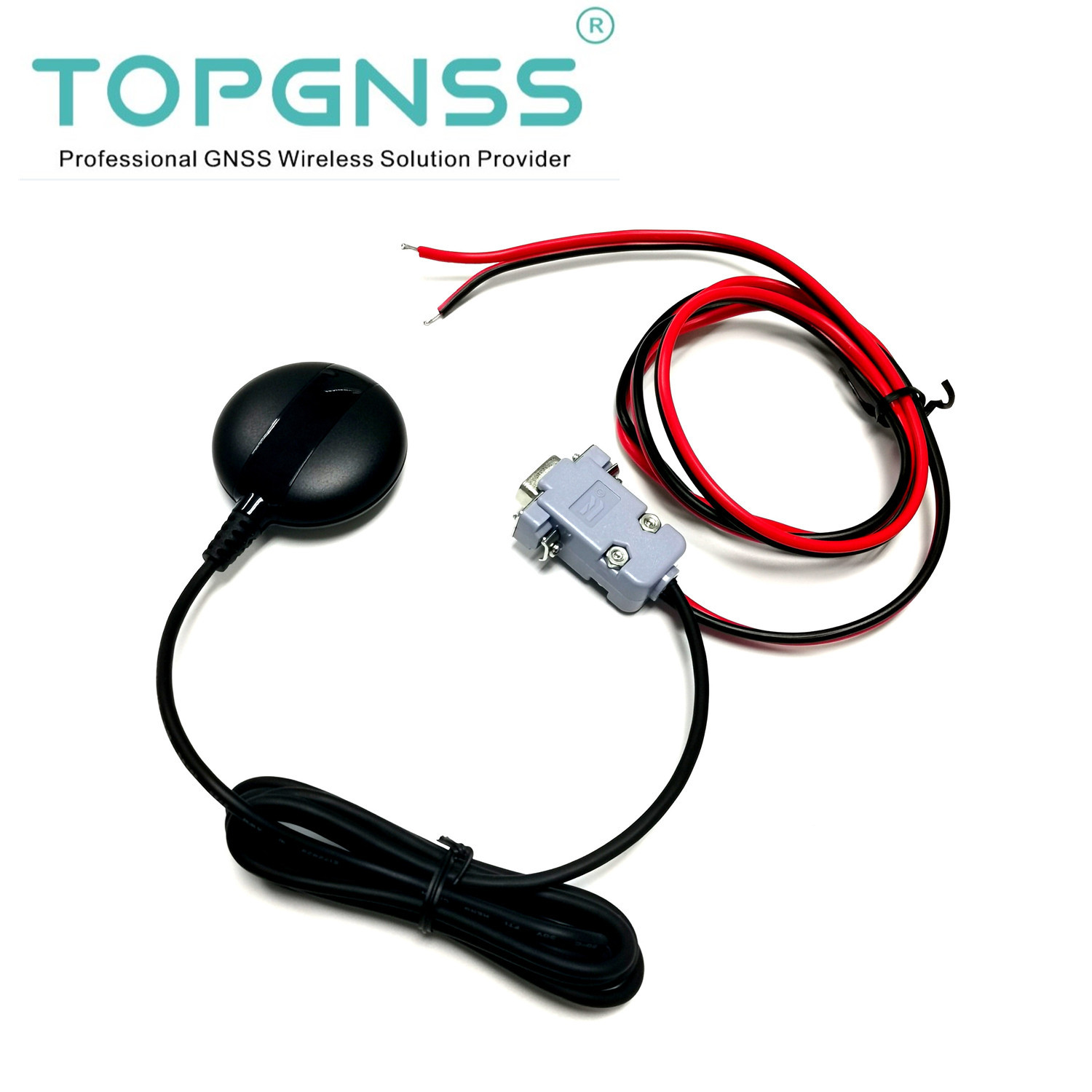 顺丰包邮 12V RS232 北斗GPS接收器模块天线航海农业车载DB9母头