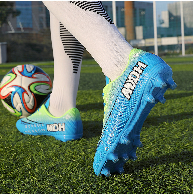 Neu AG Fußball Jugend Student Leder Füße TF Gebrochen DingTalk Künstliche Rasen Wettbewerb Sport_voghion.com