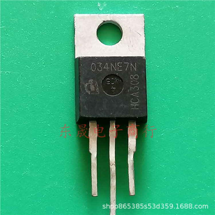034NE7N拆机三极管MOS场效应 75A100V电动车控制器逆变器 保质量