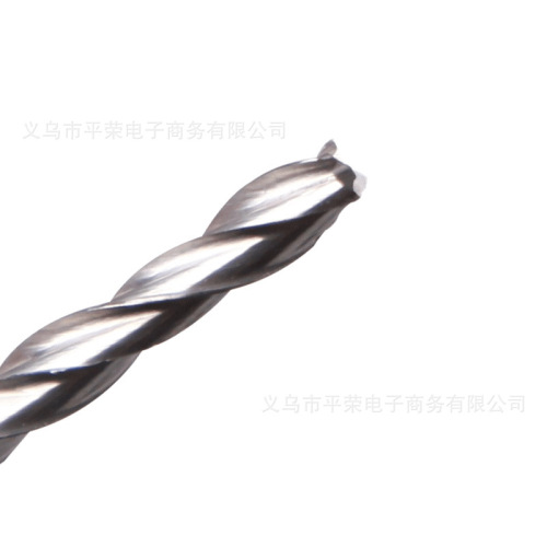 4-Flute Flat End Mill 3.175mm x 22mm, 10-Pack Carbide Milling Cutter Acrylic No Burs Engraving Machine Tool