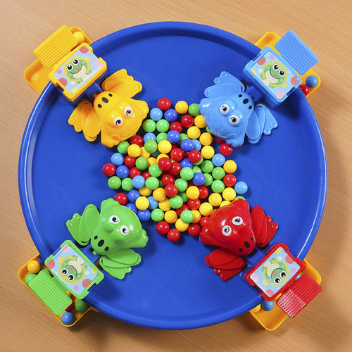 Greedy Frog Pac Bean Toy Pac Bean Bean Ball Small Frog Bean Double Children Interactive Fun Same Style