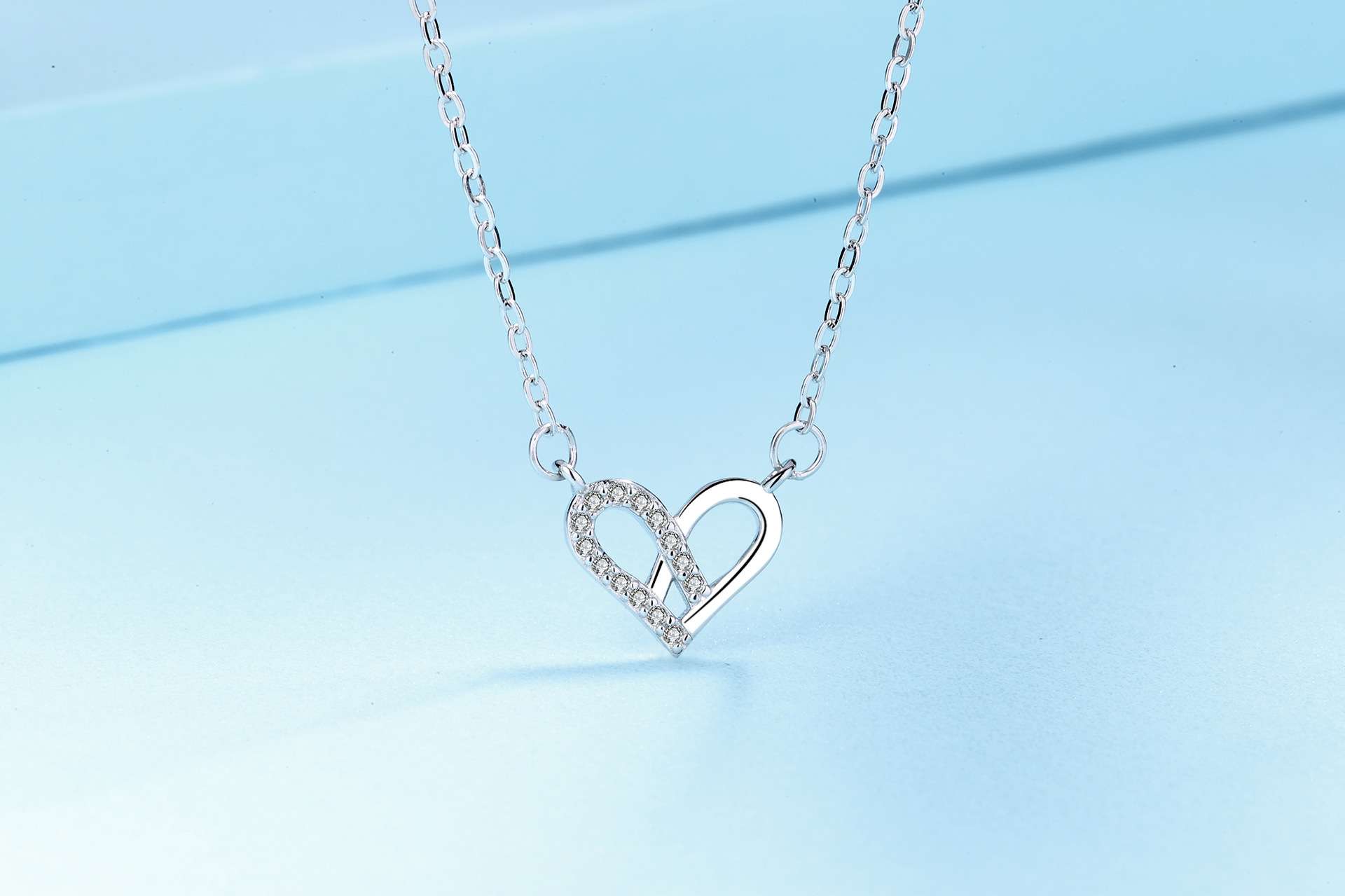 S925 Silver Heart Necklace