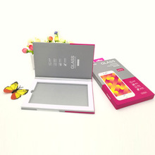 手机钢化膜包装盒防爆膜纸盒手机壳彩盒ipad平板防摔保护膜盒制作