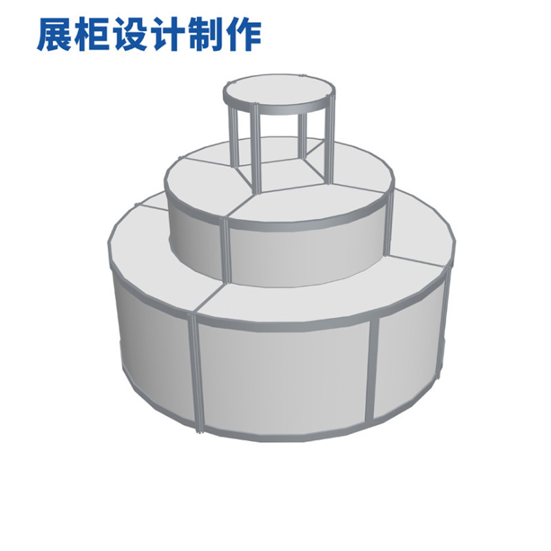温州企业展示厅设计制作展示柜旋转电动柜电器五金端子货柜展柜