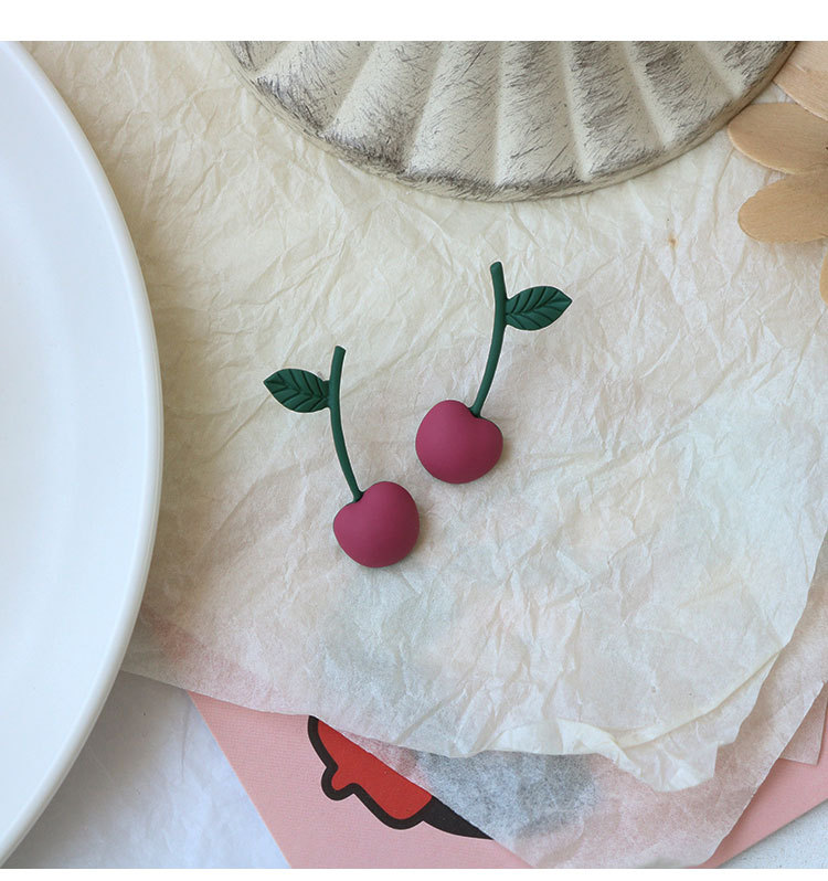 Ear Studs Classification 1 Pair Sweet Cherry Alloy Ear Studs