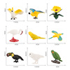 Children's solid small animal model, decorations, jewelry, flamingo, science and technology