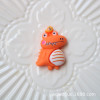 Cartoon resin with accessories, children's hair accessory, hairgrip, transport, handmade, crocodile