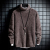 sweater man Mink like Autumn and winter keep warm Primer Sweater 2020 new pattern Korean Edition Solid Sweater High collar