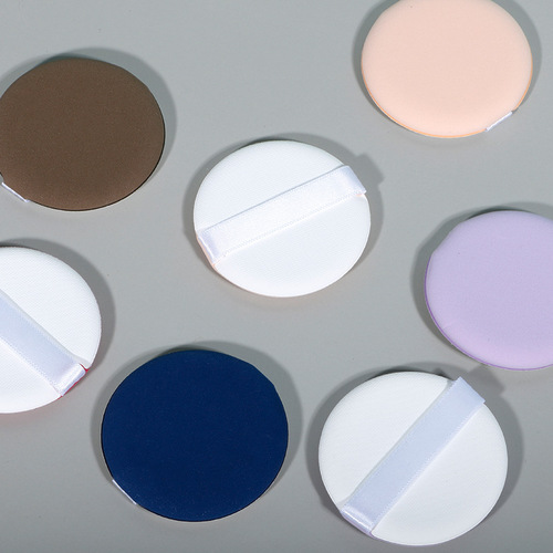 Manufacturer wholesale non-latex air cushion puff, wet and dry use, BB cream round puff, makeup sponge