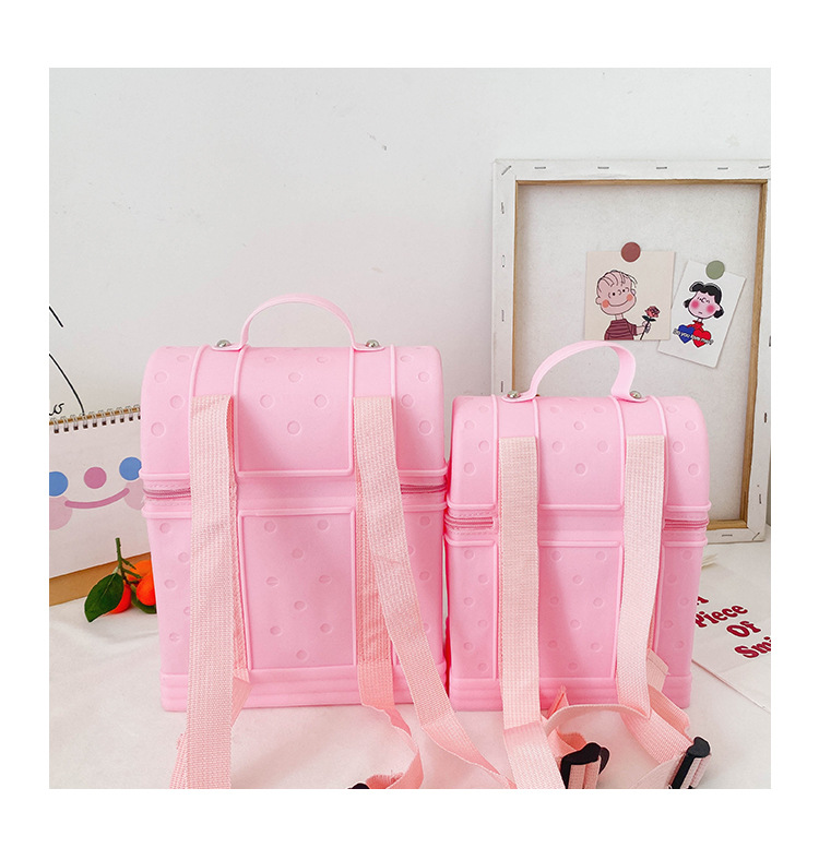 bolsa de silicona linda bolsa con orificios para padres e hijos nios mochila escolar para padres e hijos mochila pequeapicture5