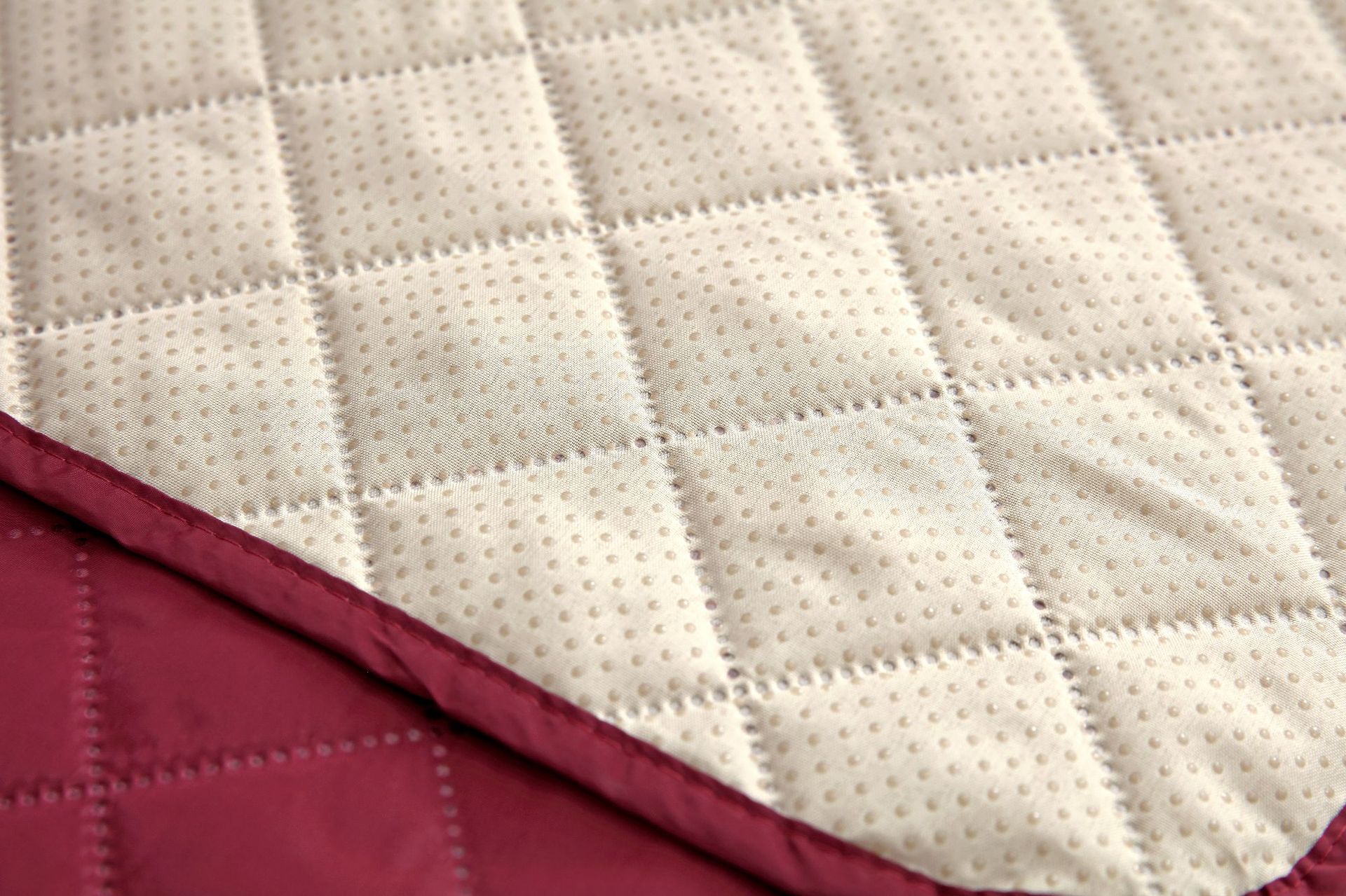 双重防水酒红色