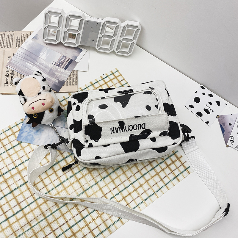 Moda Coreana Nueva Creativa Linda Muñeca Transparente Bolsa De Mensajero Bolsa De Lona Suave Al Por Mayor display picture 50