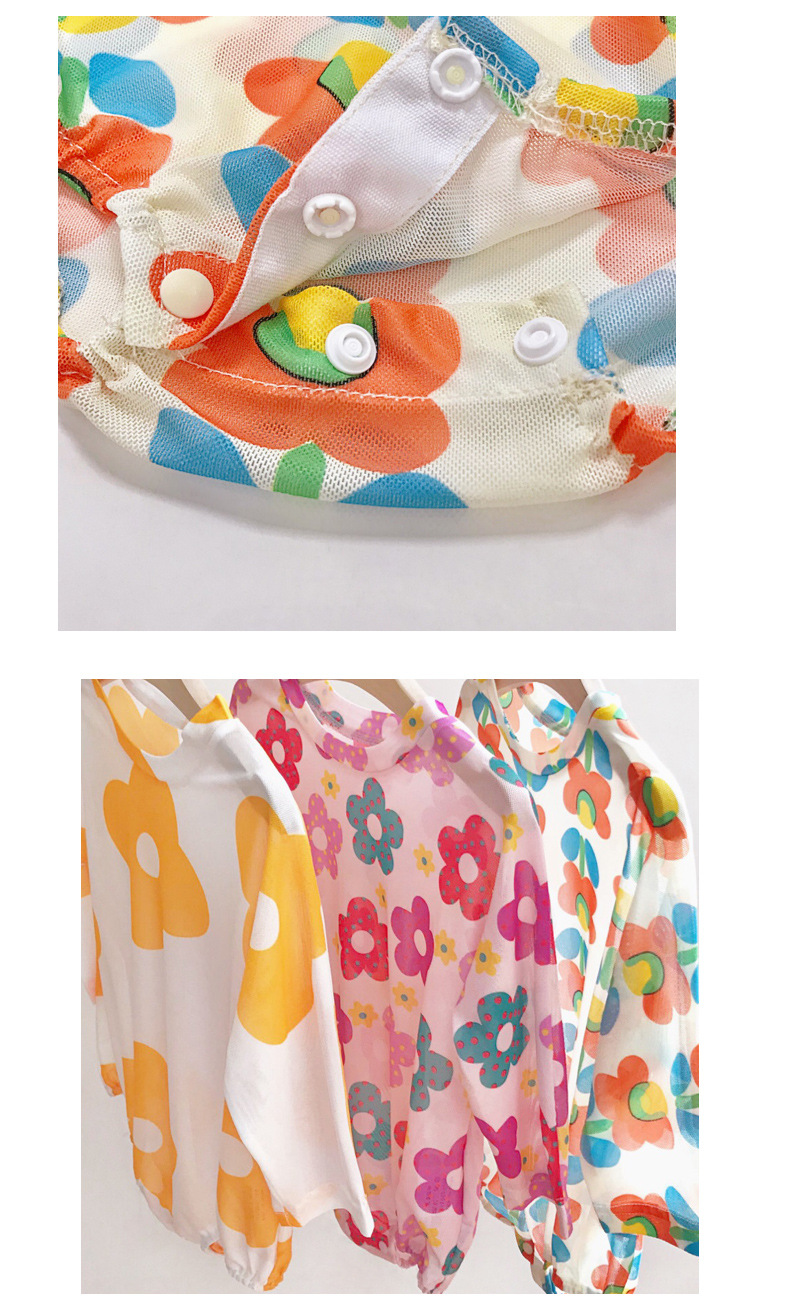 Summer Children&#39;s Clothing New Korean 0-3 Year Old Female Treasure Multicolor Flower Clothes Wholesale display picture 7