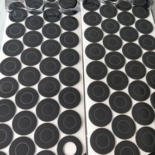 供应网格橡胶垫 自粘桌椅橡胶垫片 圆形格纹橡胶垫静音耐磨防滑垫