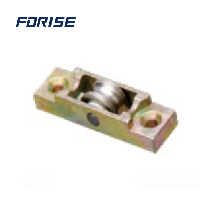 焱旭五金 塑钢窗滑轮 锌合金单槽门窗轮 铝合金门窗推拉滑轮