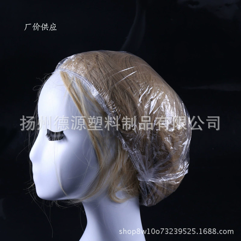 Парикмахерскую комнаты для гостей гостиницы прокладки устранимого ПЭ крышки ливня женского пластиковую прозрачную водоустойчивую масл-защитную можно установить