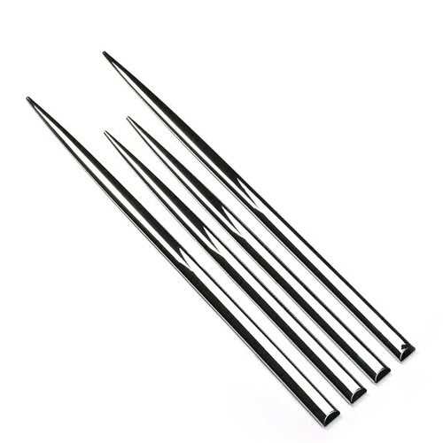 Car crash guard strip, protective and decorative, glossy body side guard strip, door edge anti-scratch rubber strip, door crash guard strip sticker