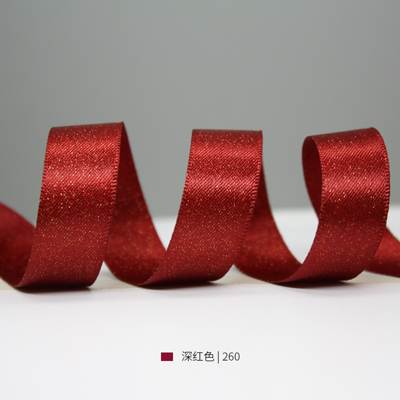 Yao Ming cinta en stock cinta de oro de la trama de la torta de la caja de regalo accesorios DIY flor embalaje cinta tejida de oro