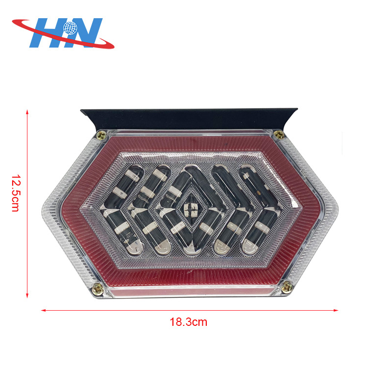 Luz lateral impermeable multifuncional de la anchura de la luz del punto culminante del semi-remolque del camión 24V