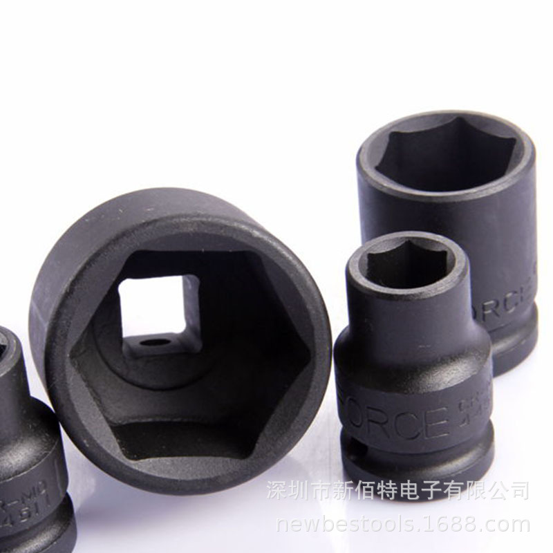 FORCE 1/2气动套筒44517 风动套筒17mm 冲击套筒风炮头