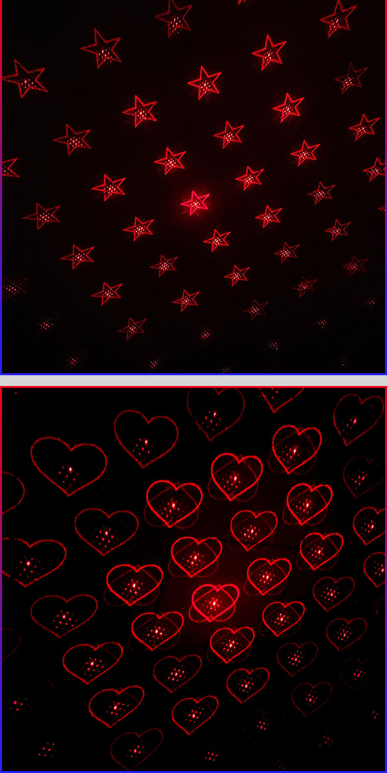 Car Star Air lamp USB three-color Star Air lamp voice control flash multi-pattern multi-mode projection lamp car atmosphere lamp