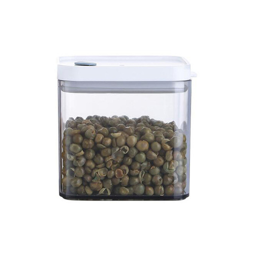 Sealed canned grain storage box transparent kitchen food plastic household snack bottle moisture-proof storage tank