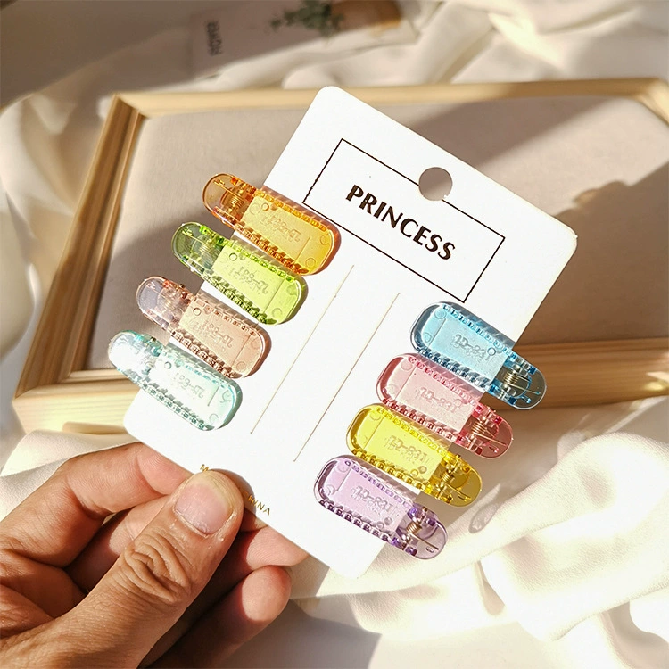 Brand cute transparent hairgrip for children and adults, internet celebrity