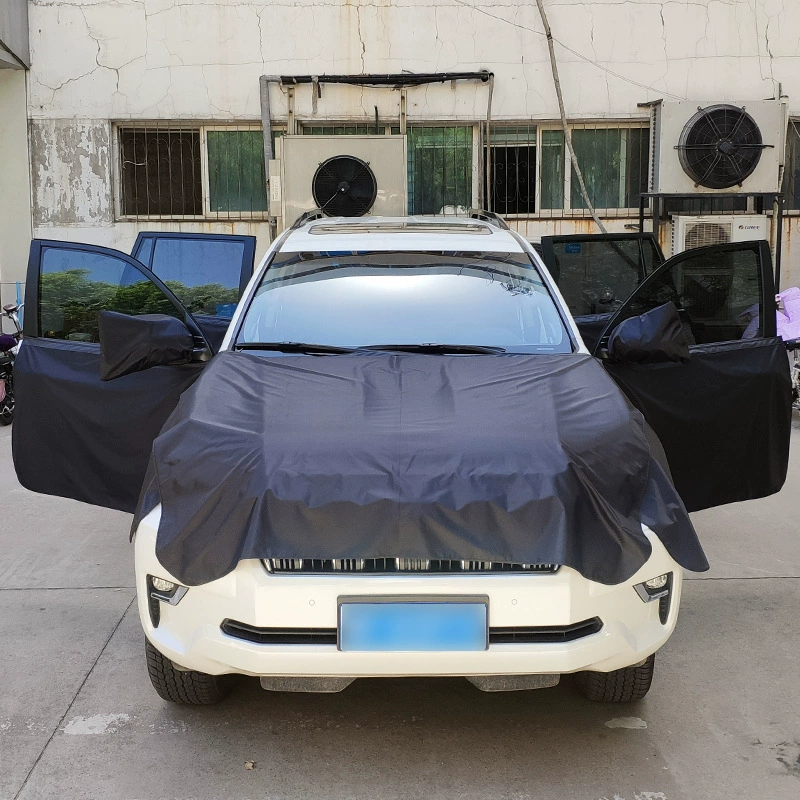 Оптовая автомобильная пленка, защитная ткань, строительный защитный чехол, антигрязевая и пылезащитная автомобильная маскировочная ткань, индивидуальный логотип