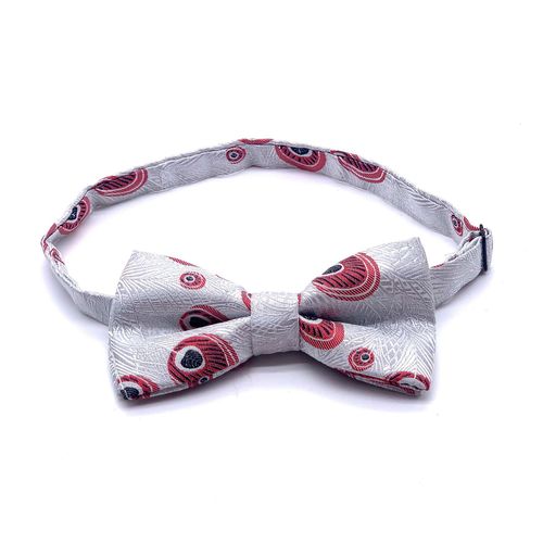 A peacock feather pattern formal tie made of 1200 needle high-density three-dimensional fabric, manufacturer