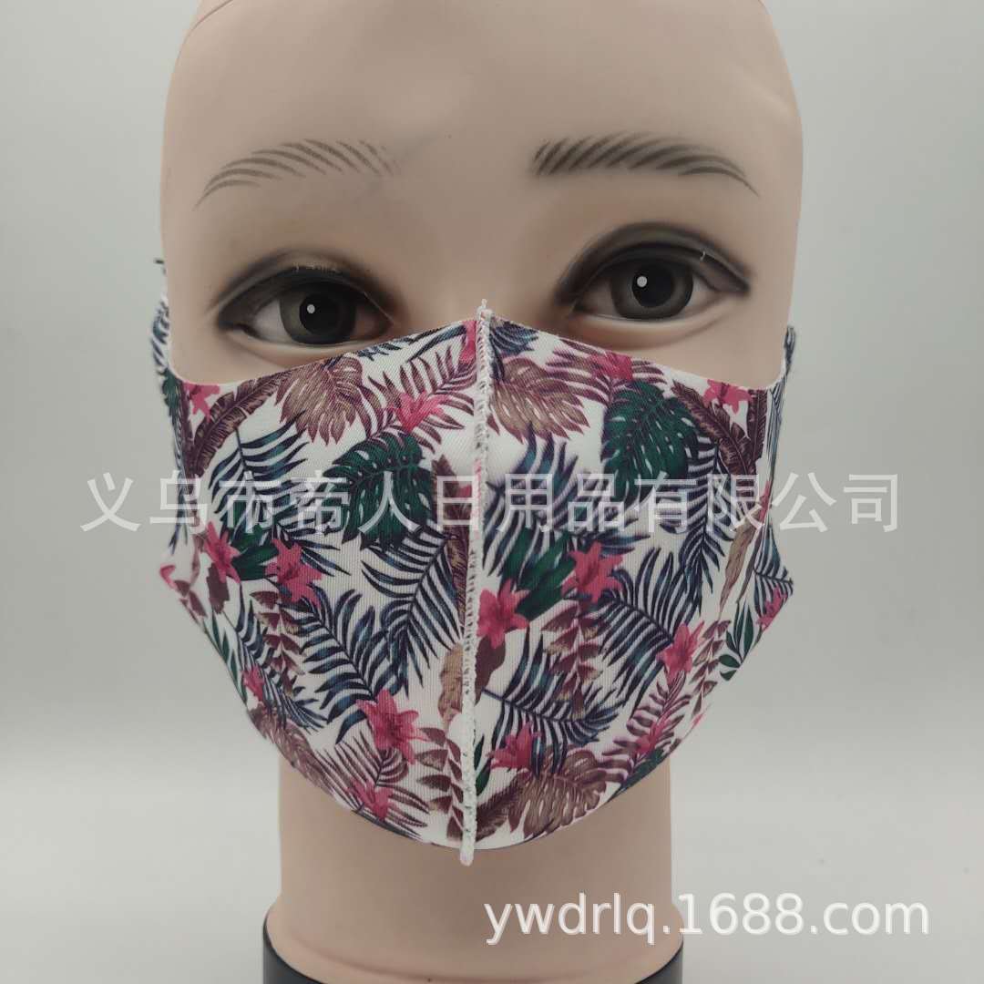 厂家专业全棉口罩空气层口罩 各种印刷口罩 来图来样口罩