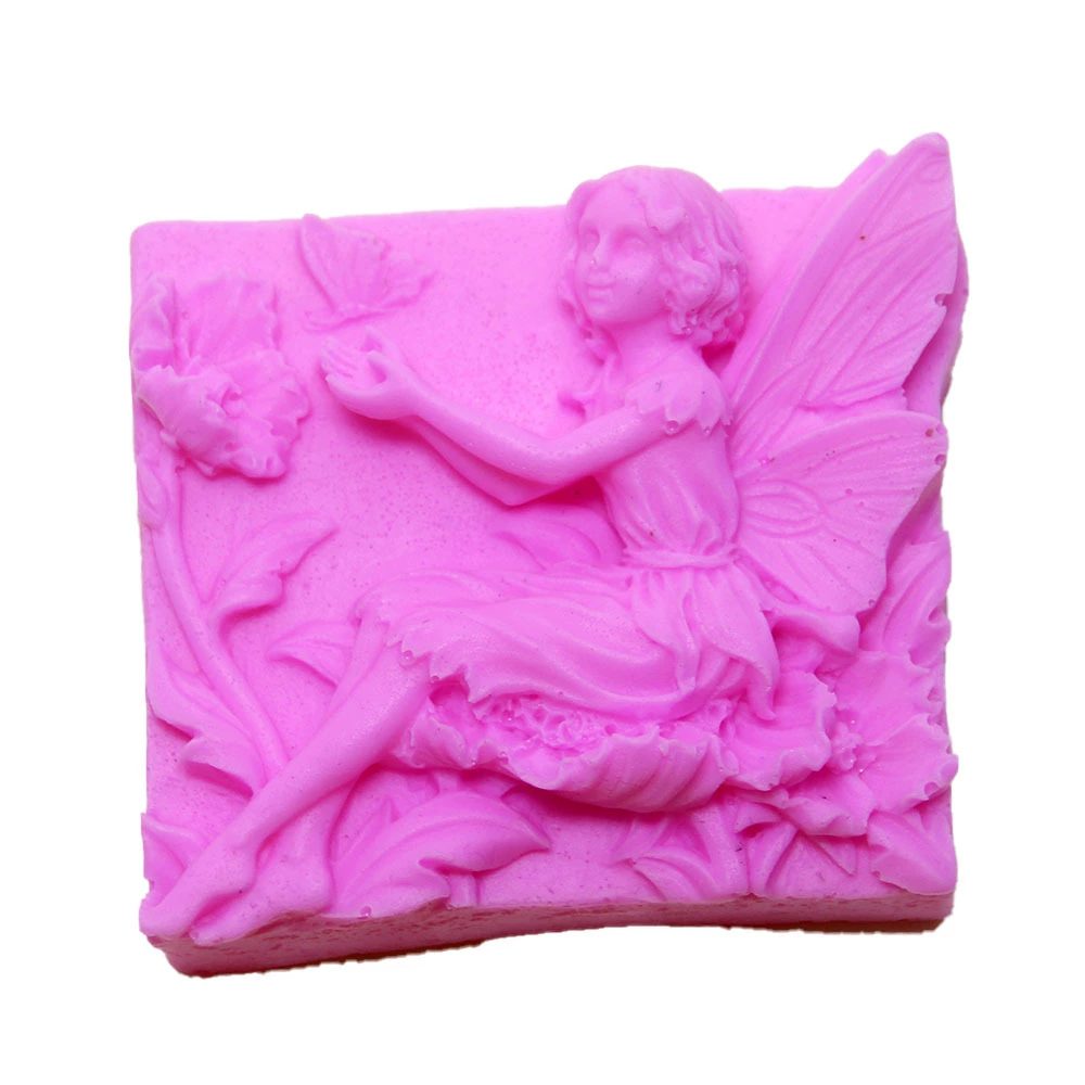 Fairy silicone mold, handmade soap, soap mold
