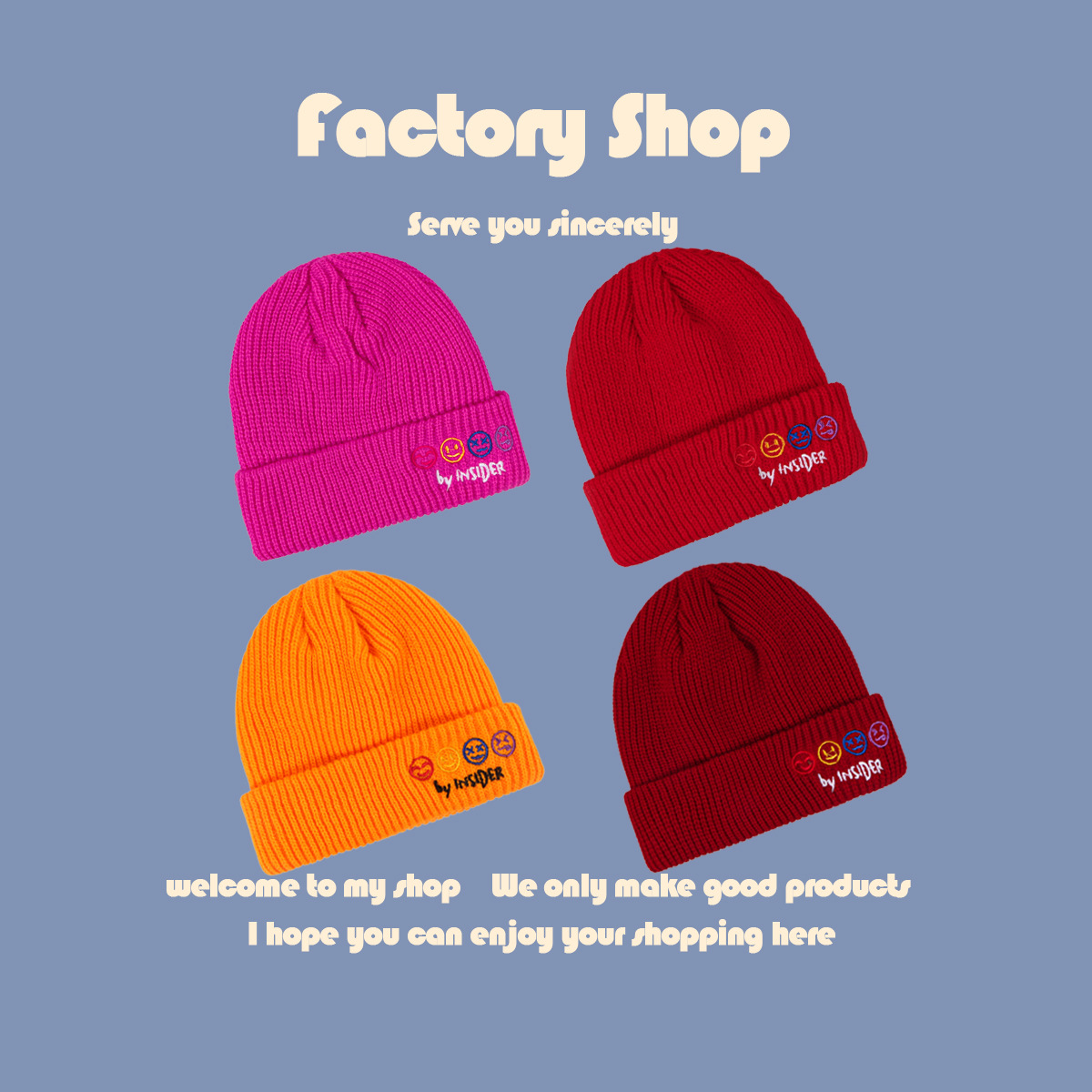 Solid Color Fashion Woolen Hat display picture 23
