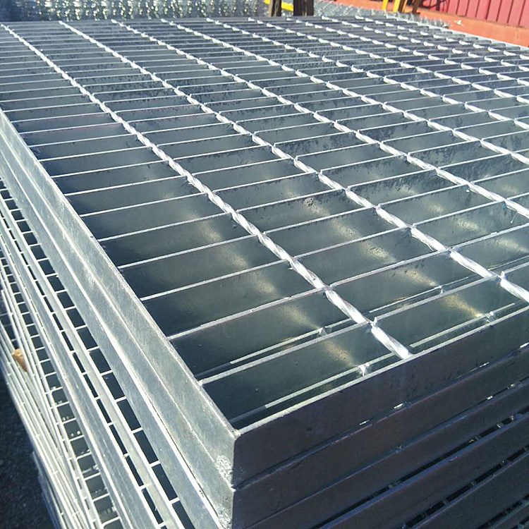 现货洗车房镀锌脚踏板异性齿形防滑钢格板楼梯作业格栅板沟盖