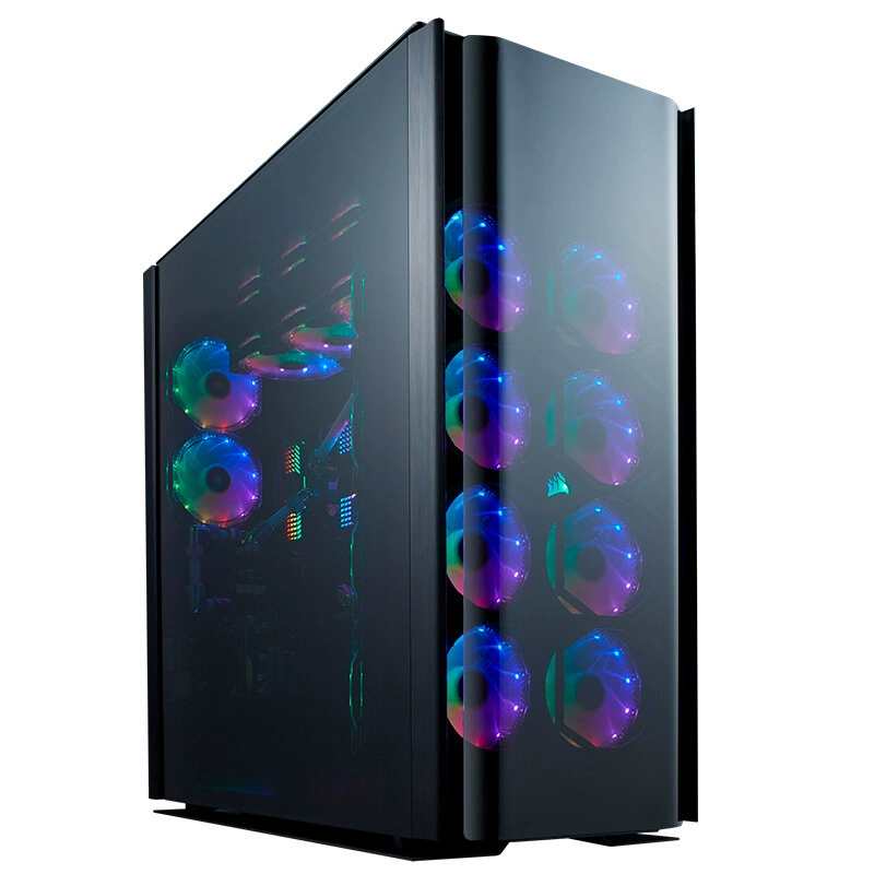 Corsair 1000D с прозрачной боковой панелью, настольный ATX, тихий компьютерный корпус премиум-класса для сборки